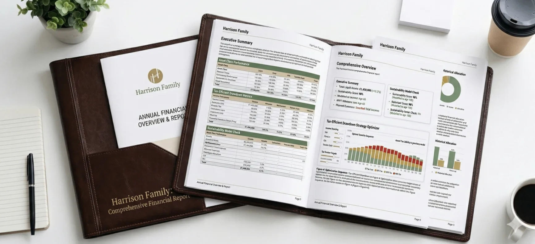 Professional, client-ready reports